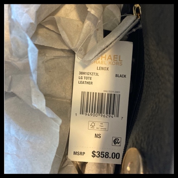 MICHAEL KORS Lenox Large Leather Tote Bag - Picture 14 of 16